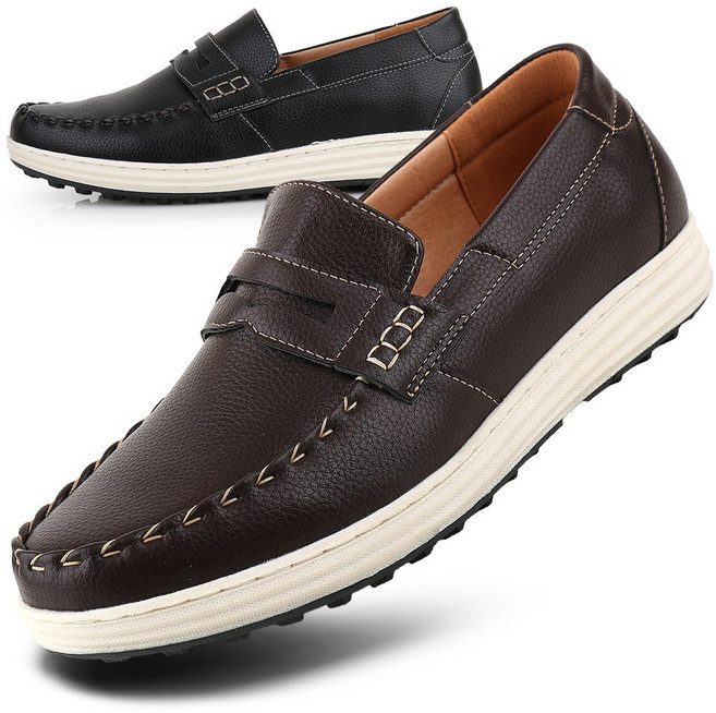 보이센스 데일리 남자 로퍼 캐주얼 단화 남성 심플 컴포트화 슈즈 실내 스크린 골프 신발 겸용 페니 로퍼