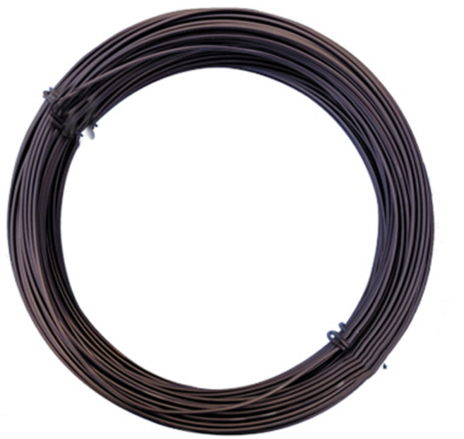 모두다 알루미늄 와이어 철사공예 코팅 분재철사 분재화분 분제철사 500g, 2.5mm(500g), 1개, 브라운