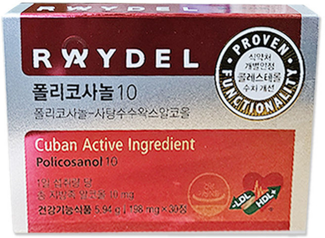 폴리코사놀10 (30정) x 4개 4개월분, 폴리코사놀10 (30정) x 4개, 4개월분, 30정, 4박스