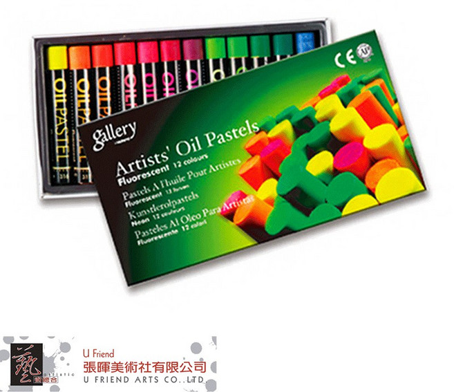 Mungyo Gallery 螢光色油性色鉛筆 12色, 1個