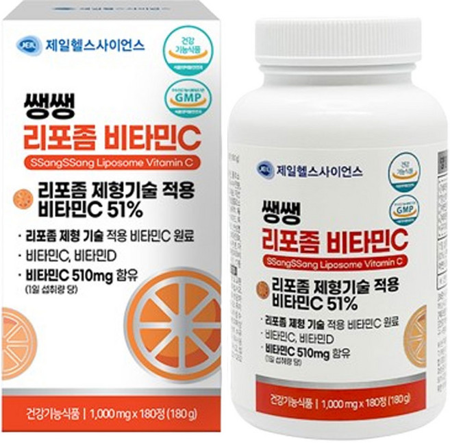 고함량 리포좀비타민c1000 리포조말 리포즘 리포솜 비타민 씨, 1개, 180정