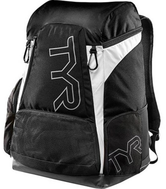 티어 중형 등산배낭 LATBP45, 001 BLACK + white, 45L