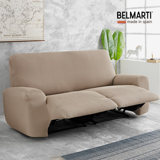 ★소파에 색을 입히다★[벨마르티] 스페인직수입 리클라이너 커버 미디엄_190-220cm, 밀키아이보리