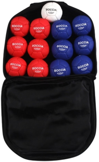 협소공간 짝활동용 지상컬링 미니 보치아공 13개입/ 공투척 공놀이 심리운동 빨간공, 1세트, 혼합색상