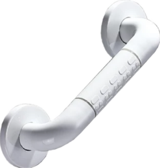 30 80公分 安全扶手 防滑扶手 一字型扶手 浴室扶手 長輩居家安全用, 白色, 1個