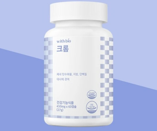 체내 탄수화물 지방 단백질 대사엔 크롬, 1개, 60회분 - 쿠팡