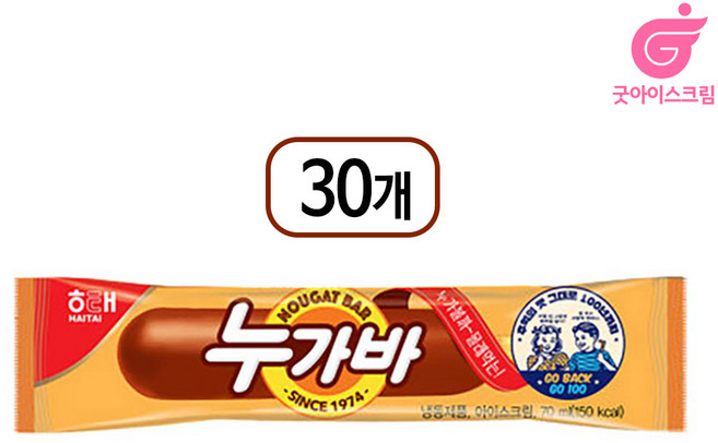 누가바, 70ml, 30개
