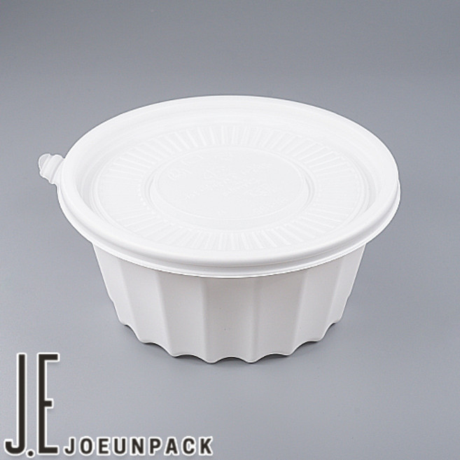 조은팩 일회용 냉면용기 대 195파이 HN 300개세트(몸통+뚜껑) 고밀폐 탕용기, 1개, 300세트