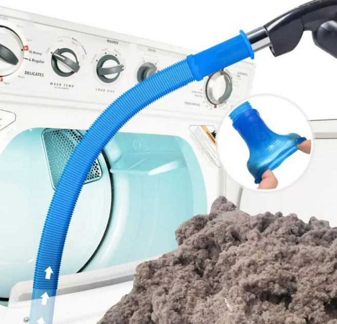 건조기 배기 클리너 호스 진공 청소용 탄성 커넥터가, Blue, 1. Blue, 1개