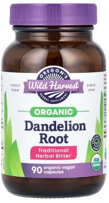 유기농 민들레 뿌리 Oregon's Wild Harvest 베지캡슐, 1개, 90정 - 쿠팡