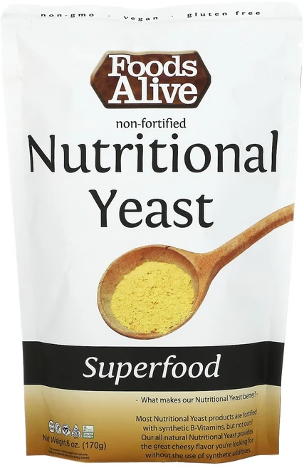 Foods Alive Superfood Non-Fortified Nutritional Yeast 6 oz (170 g), 1개 - 쿠팡