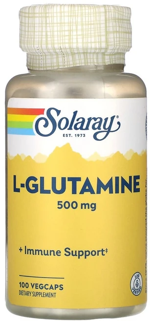 솔라레이 L-글루타민 500mg 베지 캡슐 100정, 1개 - 쿠팡