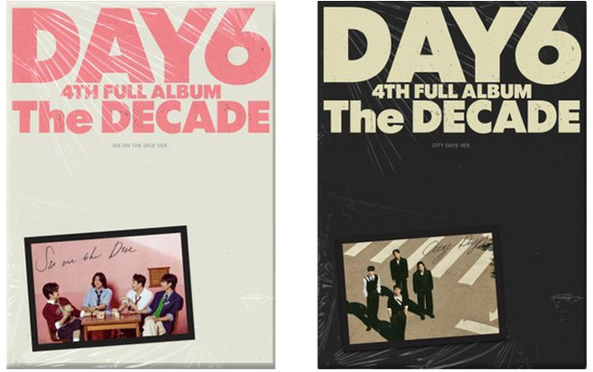 데이식스 decade 정규4집 일반반 포토북 랜덤
