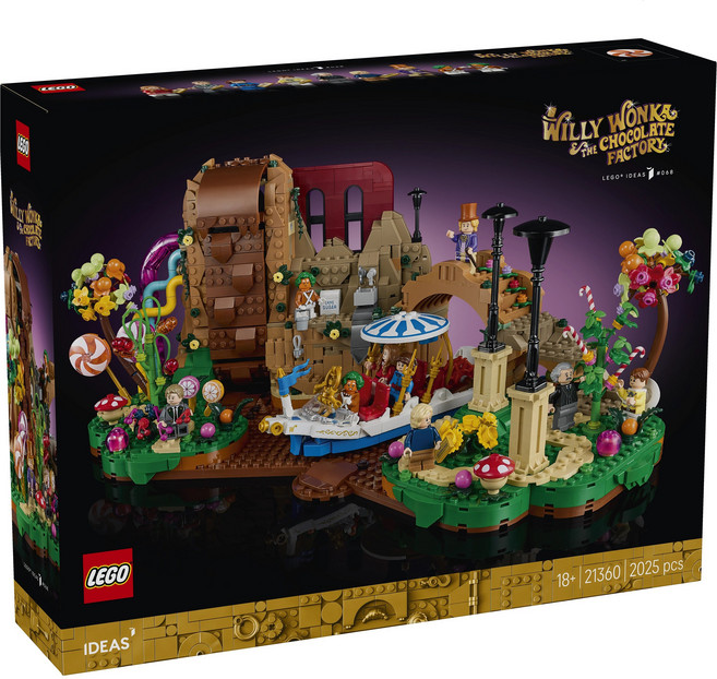 LEGO 創意系列 威利旺卡與巧克力工廠 21360, 混色, 1個
