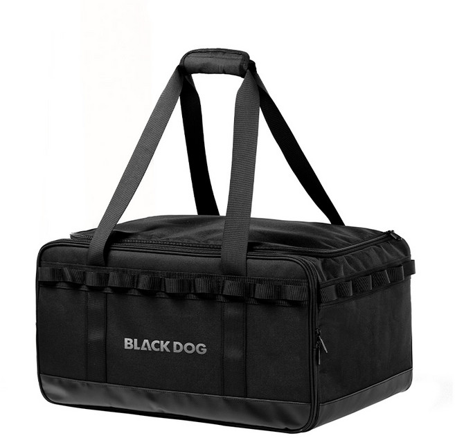 BLACKDOG 다용도 캠핑장비 보관 수납가방 30L BD-SNB002, 블랙, 1단, 1개
