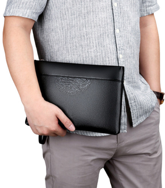쇼미코리아 남자 남성 중년 손가방 미스터타투 클러치백