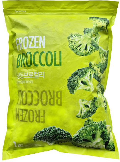 웰루츠 냉동 미니 브로콜리, 1개, 1kg