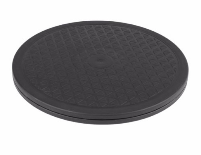 YN 플라스틱 손물레/점토 조소 도자기 분갈이 회전 돌림판, 1세트, 블랙