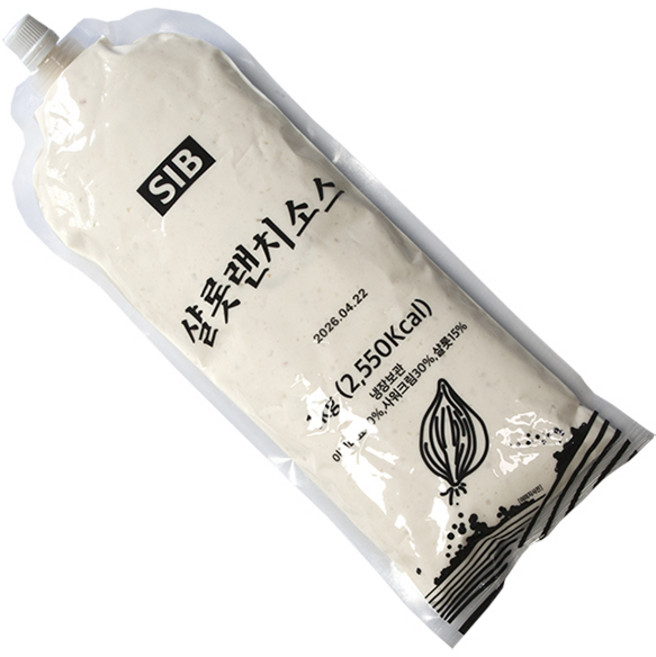 선인 샬롯랜치 소스1kg, 1kg, 2개