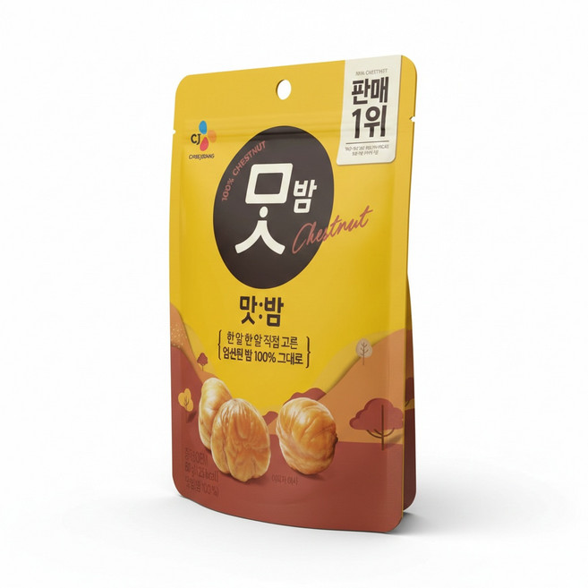 맛밤 80gX36개 1BOX CJ 제일제당 간식 안주, 80g, 36개
