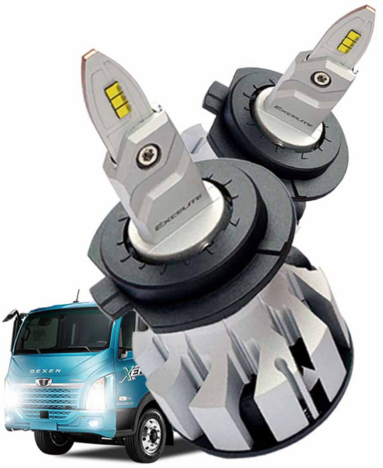 더쎈 (2020년 이후) GL합법인증 LED전조등 24V 화물차전조등 트럭전조등 화물차램프 버스전조등 맥쎈 프리마 메가트럭 뉴파워트럭 벤츠 스카니아 볼보 그랜버드 만트럭 트라고, 1세트, H7