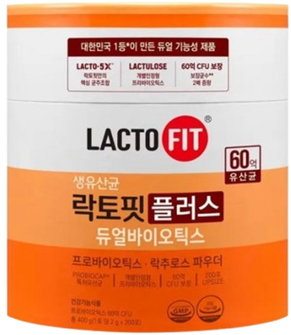 종근당건강 본사직영 락토핏 생유산균 19 180포, 360g, 2개