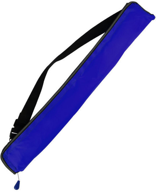 成人便攜式專業船用自動充氣釣魚救生衣大浮力救生腰帶, 深藍自動腰帶款,均碼