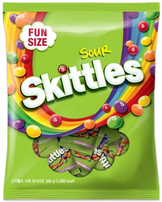 스키틀즈 사워, 345g, 1개