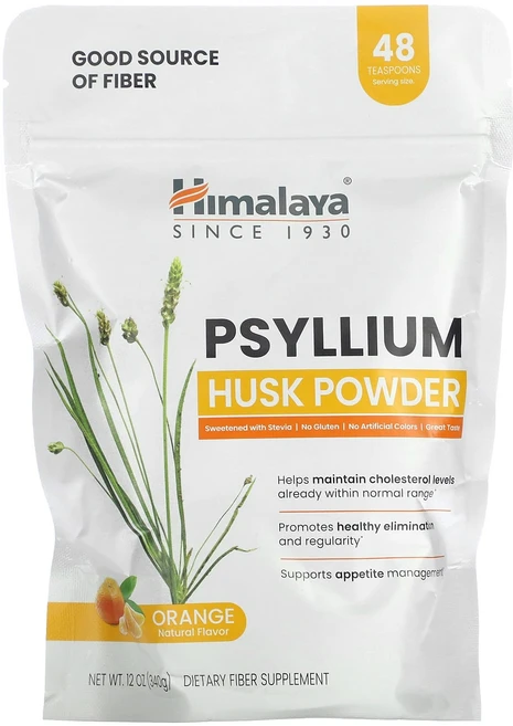 Himalaya 차전자피 가루 오렌지 340g(12oz), Himalaya 차전자피 가루 오렌지 340g12oz, 340g, 1개 - 쿠팡