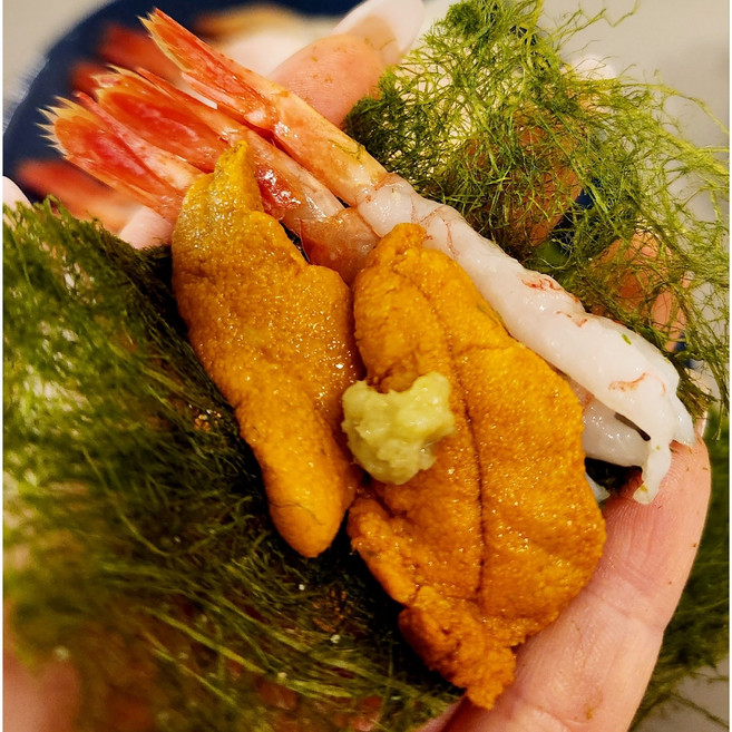 특상품 냉동 우니 100g (페루) 성게알 젓갈 미역국 죽, 우니 (페루산) 급냉 100g, 1개