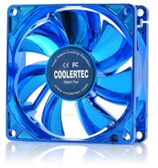 [쿨러텍] UBK8025DFS-T (Blue) [시스템쿨러/80mm], 1개