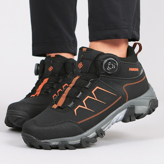 유엘로 남자 등산화 여성 트레킹화 다이얼 워킹화 F-8C7
