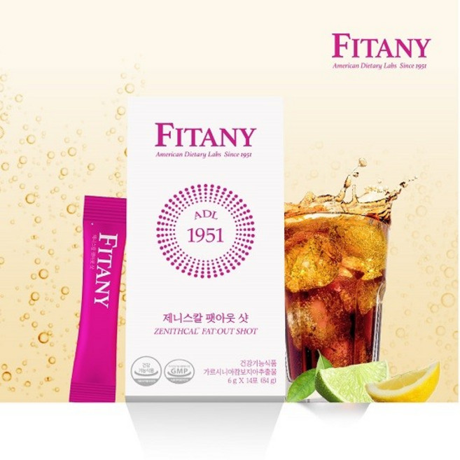 피타니 제니스칼 팻아웃 샷 다이어트 1박스, 1개, 84g
