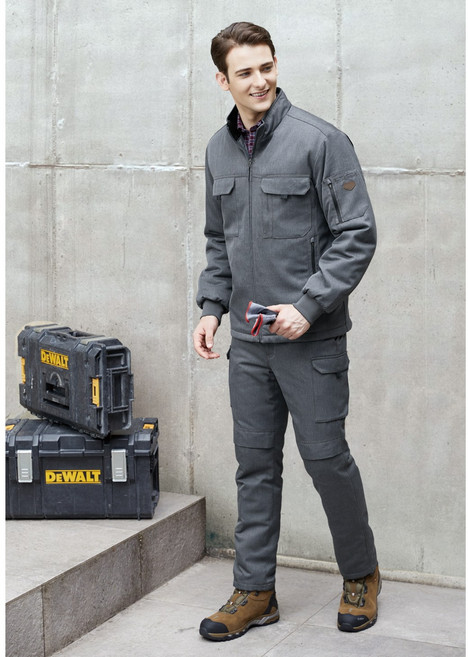 성원안전 지벤 겨울 작업복 세트 zb-j2154 + zb-p2154 구김이 적은 스트레치 휴대폰 포켓 니트소매 활동성 보온성 패딩 상하 별도구매가능