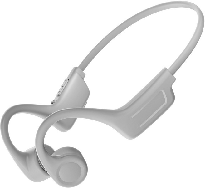 KONLI 골전도 블루투스 무선 이어폰 오픈형 스포츠, 그레이, C2