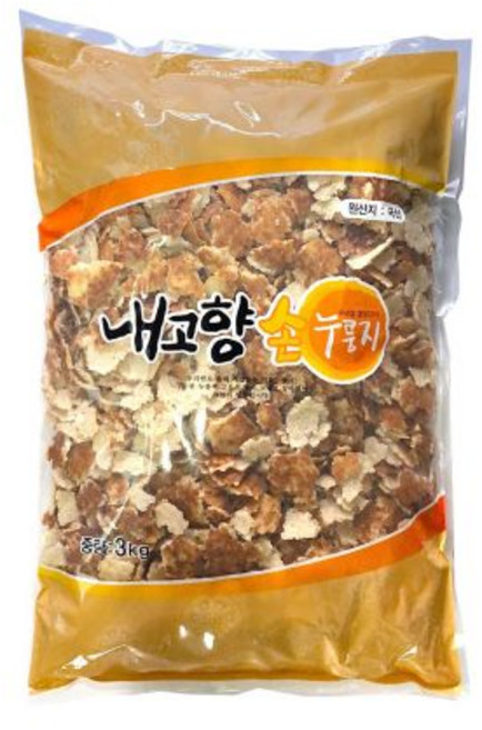 구수한맛 내고향 손 누룽지 2.4kg소포장, 2.4kg, 1개