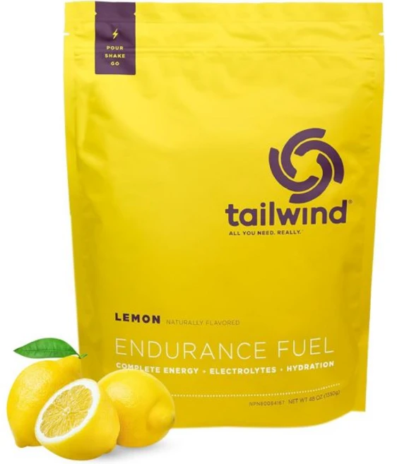 스포츠 운동 음료 믹스 파우더 Tailwind Nutrition 테일윈드 뉴트리션 인던런스 퓨얼 탄수화물 및 전해질 가루 글루텐 프리 비건 라즈베리 버즈 카페인 함유, 레몬, 50 서빙 (1팩) - 쿠팡