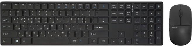 아이락스 IRK46RP 키보드 마우스 세트 (블랙), 일반형, 블랙