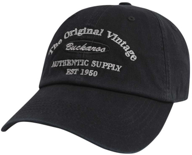 브랜드정품 BUCKAROO 아치 볼캡 블랙 133940