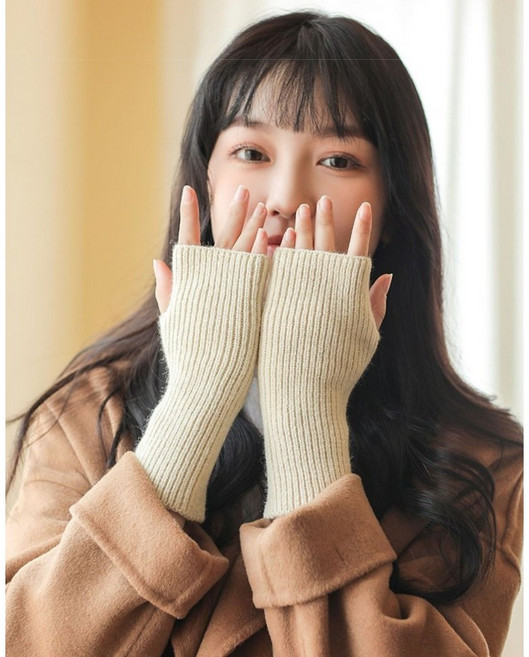 미라비타 따뜻하고 보드라운 울 핸드워머