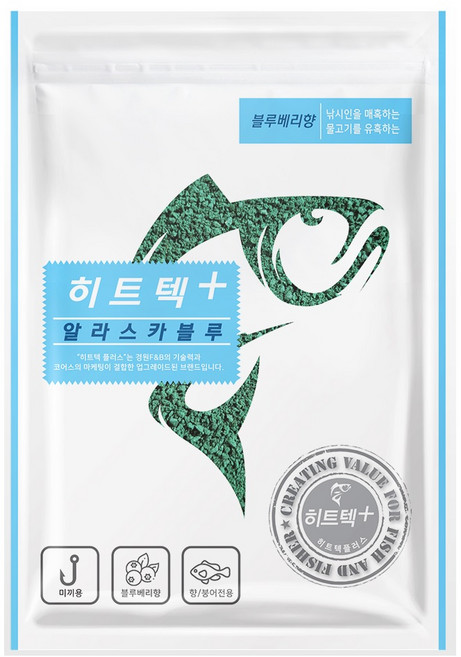 [14 900 무료배송] 히트텍플러스 떡밥 4종 모음전_민물떡밥 붕어떡밥 경원떡밥 낚시떡밥 어분 글루텐 집어제, 1개