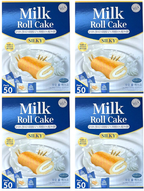 우유 롤 케이크, 4개, 1kg