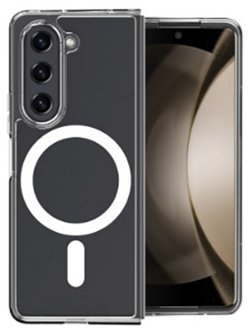 Z폴드6 젤리케이스 연결고리 투명 맥세이프