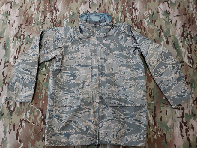 US MILITARY TEXTILE CONTRACTOR 새 제품 USGI ABU 공군 USAF 모자 APECS 고어텍스 파카 콜드 웨트 재킷 LARGE LO