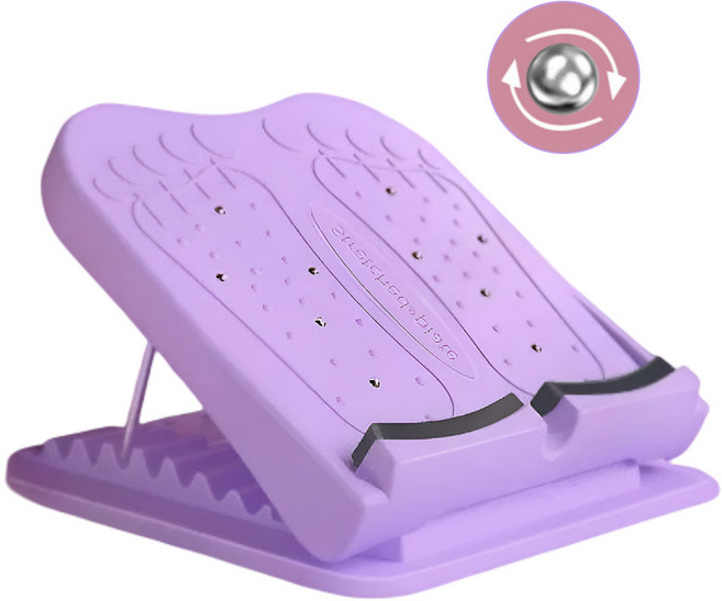 초이스픽 레그릴렉서 종아리 스트레칭보드 발목경사대, 퍼플, 1개