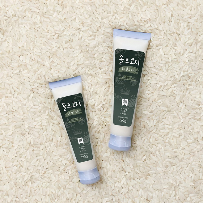 솔트(소금)코지 효소 발효 감칠맛 저염 소금코지(누룩소금), 12개, 120g