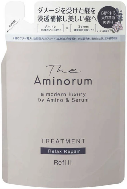 쿠마노 더 아미노룸 트리트먼트 릴랙스 리페어 리필용, 1개, 350ml - 쿠팡