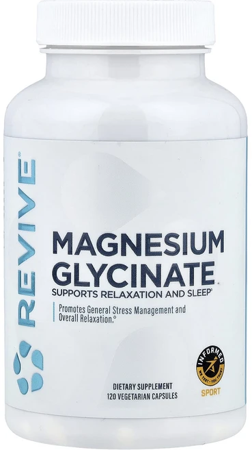 Revive 글리신마그네슘 베지 캡슐 120정(캡슐 1정당 100mg), Revive글리신마그네슘베지캡슐120정캡슐1정당100m, 1개 - 쿠팡