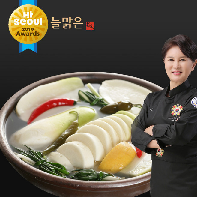 박미란 한식명장의 국내산 100% 프리미엄 늘맑은 동치미 3kg, 1개