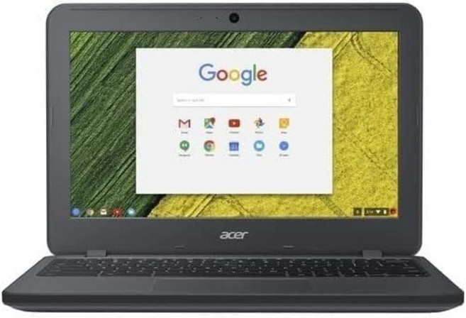 에이서 크롬북 11 N7 C731 11.6인치 4GB 16GB eMMC 셀러론® N3060 1.6GHz 크롬OS 검정 재생품, Chromebook